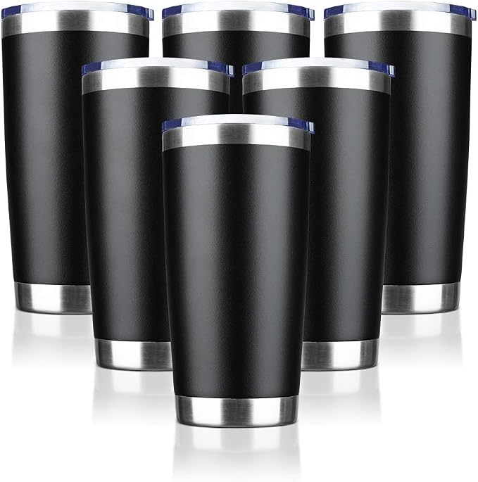 20oz Tumbler Bulk Stainless Steel Vacuum Insulated Tumblers by VisittheEcoMozz