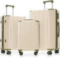 Merax Luggage Set 3 Piece Hardshell Suitcases by Merax