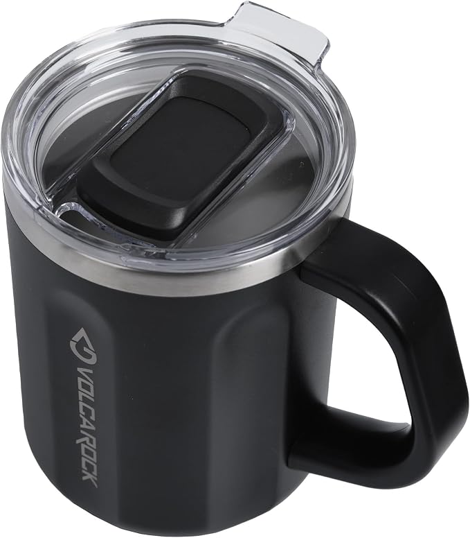 Stainless Steel Coffee Mug by VOLCAROCK