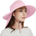 Fishing Hat Breathable Wide Brim Sun Hats by Ruqizhi
