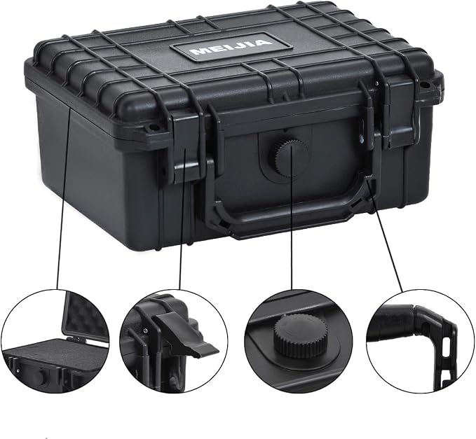 MEIJIA Portable Waterproof Protective Hard Case, Compact Camera Case - Image 9