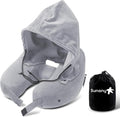 Sunany Neck Pillow for Travel Inflatable Airplane Pillow Comfortably Supports by Sunany