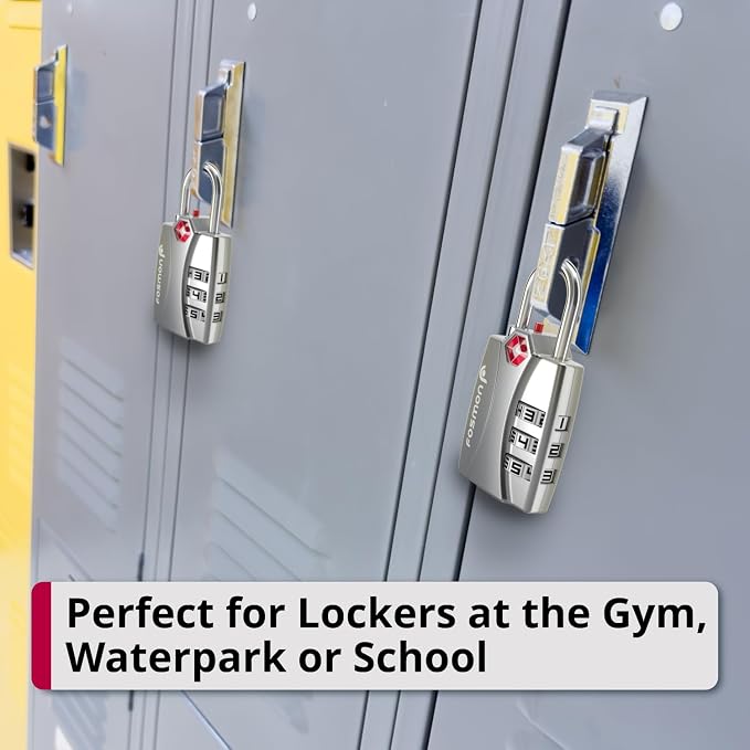 Fosmon TSA Approved Locks for Luggage. Suitcase Locks - Image 7
