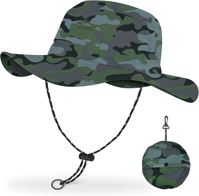 BROTOU Foldable Bucket Hats for Women/Men, UPF 50+ Wide Brim Sun Hat, by BROTOU