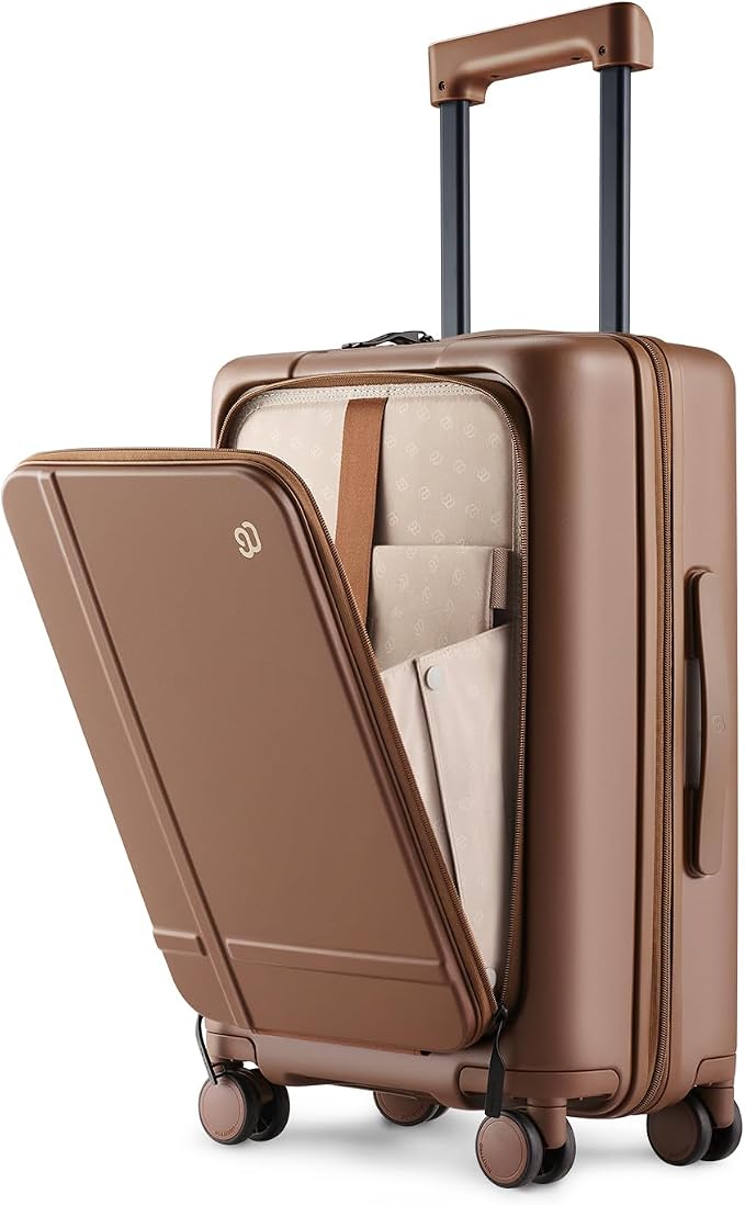 NINETYGO Carry On Luggage 22x14x9 Airline Approved, 20 Inch Suitcase by NINETYGO