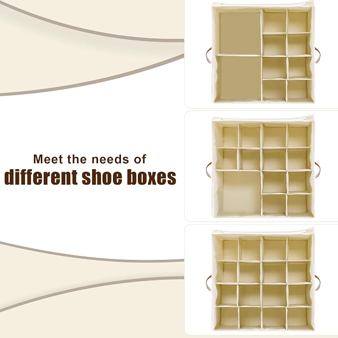 Shoe Organizer for Closet, Fits up to 16 Pairs Shoe Storage - Image 4