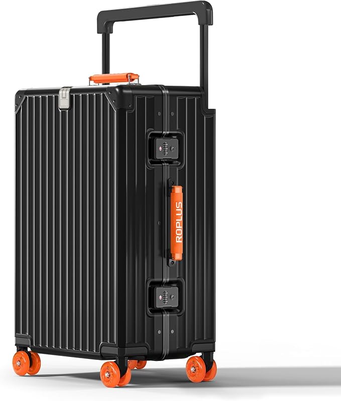 Aluminium Frame Checked-Luggage by Unknown