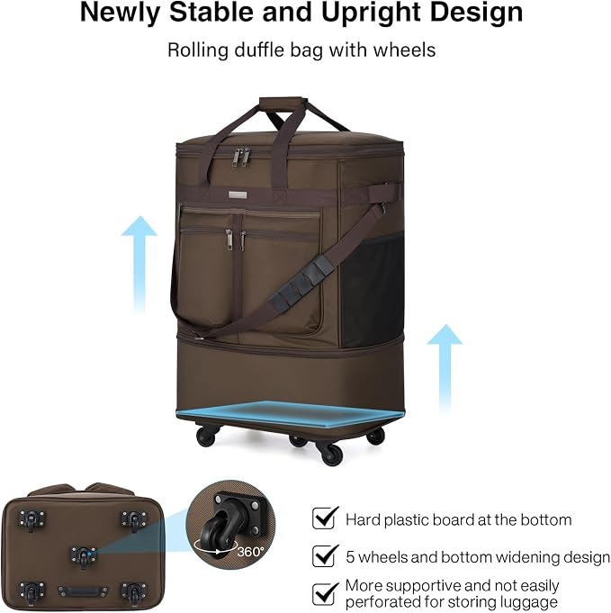 MILADA Expandable Luggage Bags for Travel Foldable Suitcase - Image 3