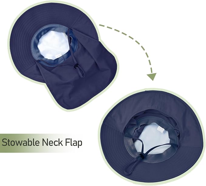 Fishing Hat Breathable Wide Brim Sun Hats - Image 2