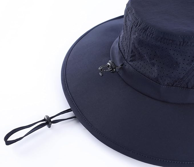 Home Prefer UPF 50+ Sun Hats for Men Women Foldable Wide Brim Fishing Hat Quick - Image 7