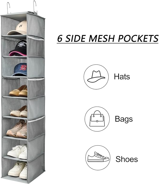 Hanging Shoe Organizer for Closet - Image 6