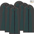 BALEINE 60'' Translucent Garment Bags, 6 Packs PEVA Dress Bag by BALEINE