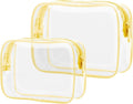 PACKISM Clear Makeup Bag by Packism