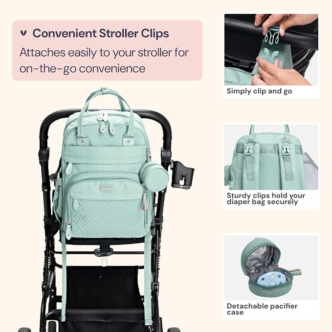 BabbleRoo Diaper Bag Backpack - Image 7