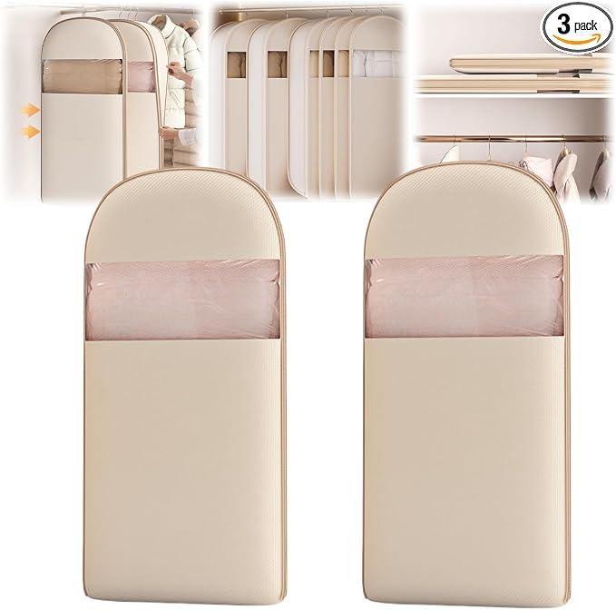 Space Saving Hanging Garment Bag by DiiuuAIILife