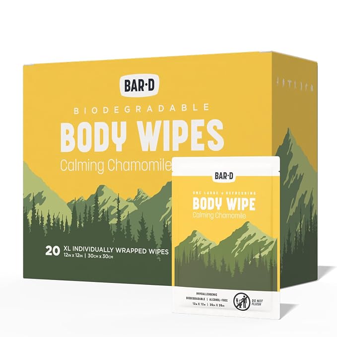 Bar-D Cleansing Face & Body Wipes by Bar-DMountainGear