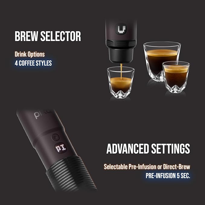 WACACO PIXAPRESSO, Coffee Machine Electric & Portable, - Image 4