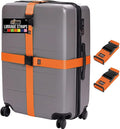 GORILLA GRIP Heavy Duty Adjustable Luggage Straps by GorillaGrip