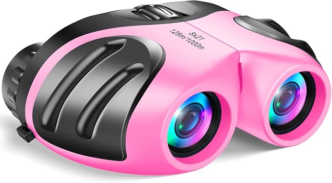 LET'S GO! Binocular for Kids, Compact High Resolution Shockproof Binoculars by LETSGO