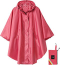 SaphiRose Unisex Rain Poncho Hooded Waterproof Raincoat by SaphiRose