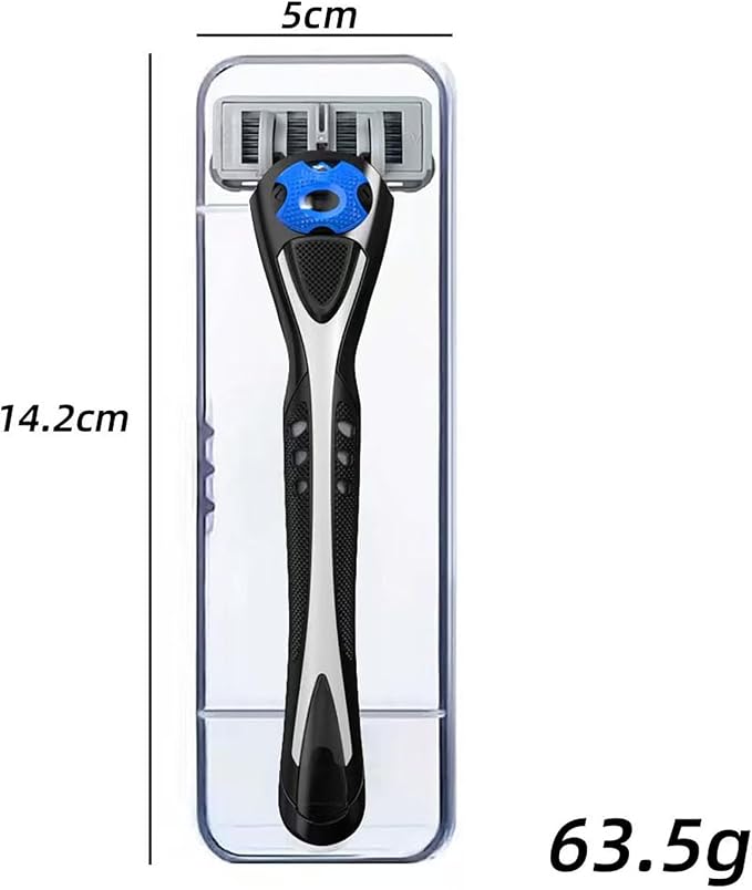 Transparent Razor Storage Case for Amazon Basics, Durable Travel Box for Razor - Image 2