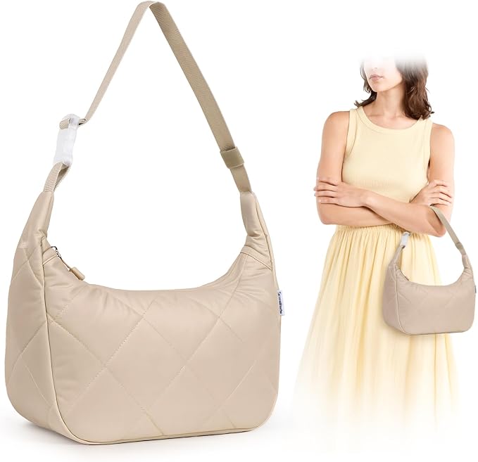 Quilted Lunch Bag for Women, Cute Insulated Lunch Tote - Image 8