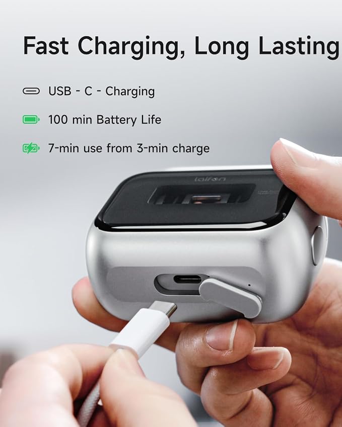 Laifen P3 Pro 3-Blade Electric Shaver, Dual Linear High-Speed Motors 12 - Image 8