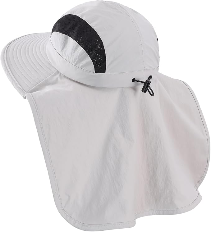 Home Prefer UPF 50+ Sun Hats for Men Women Wide Brim Fishing Hat - Image 3