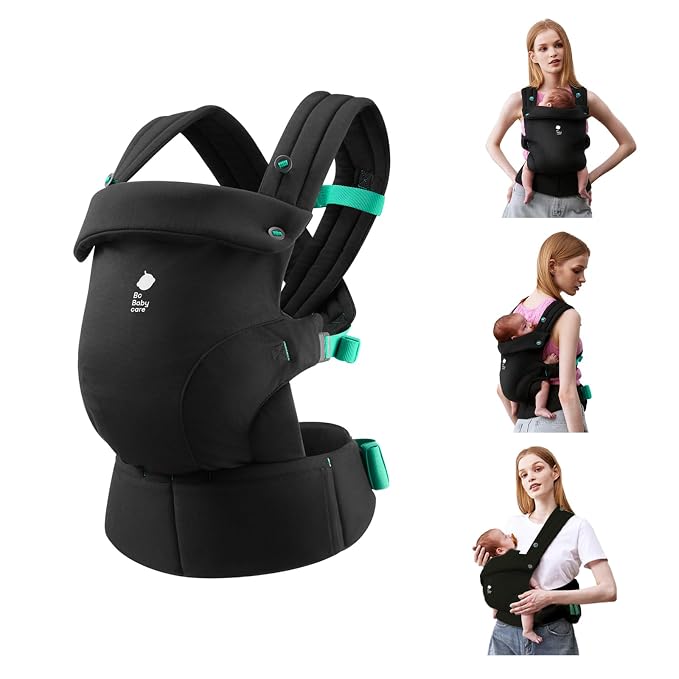Bc Babycare CocoonGo Baby Carrier – CloudTouch Soft & Ergonomic Baby Carrier by BCBABYCARE