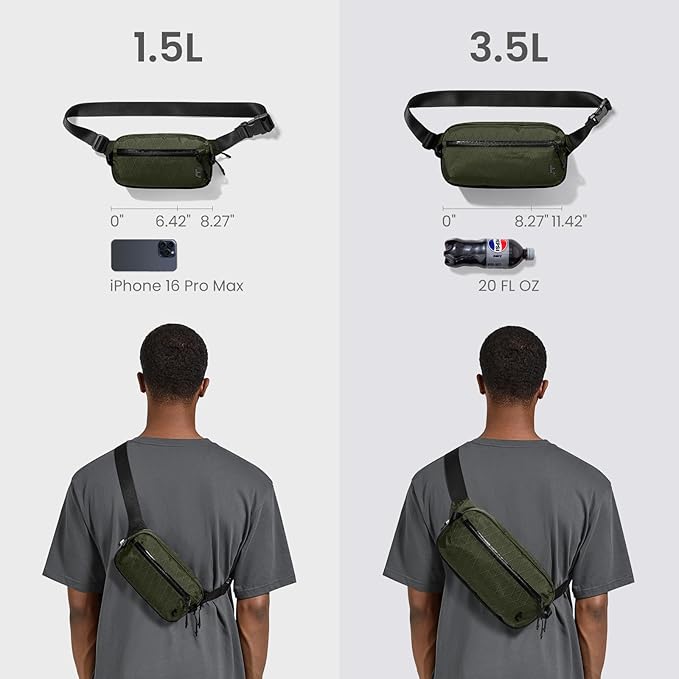 tomtoc 1.5L X-Pac Sling Bag - Image 2