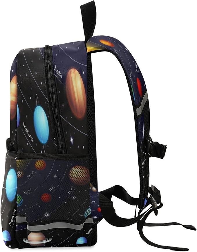 Solar System Planet Toddler Backpack Boys Girls Kids Preschool Bookbag School - Image 2