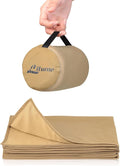 Travel Blanket Lightweight and Breathable, 67 x 48 in Soft Airplane Flight by LitumeOutdoorCollection
