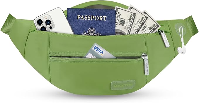 MAXTOP Large Crossbody Fanny Pack by MAXTOP