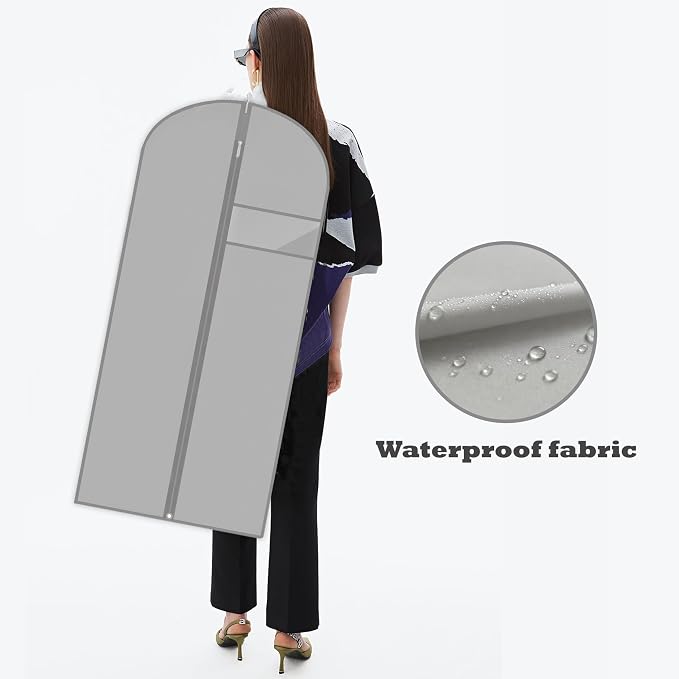 Garment Bags for Hanging Clothes, Dress Bags for Gowns Long - Image 6