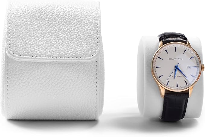 Oirlv Luxury Leather Travel Watch Case Portable Jewelry Watch Storage Roll - Image 5