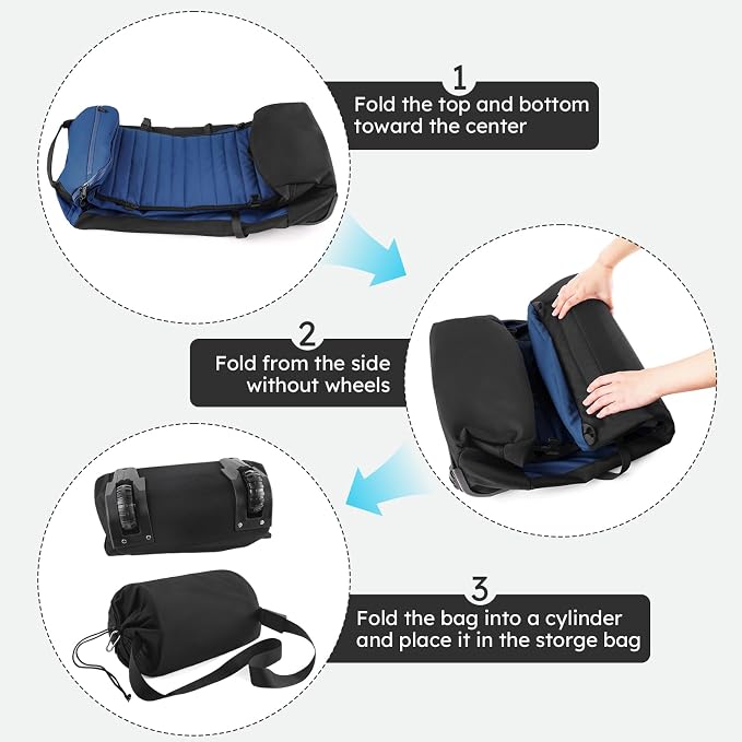 86L 30” Folding Duffle Backpack - Image 5