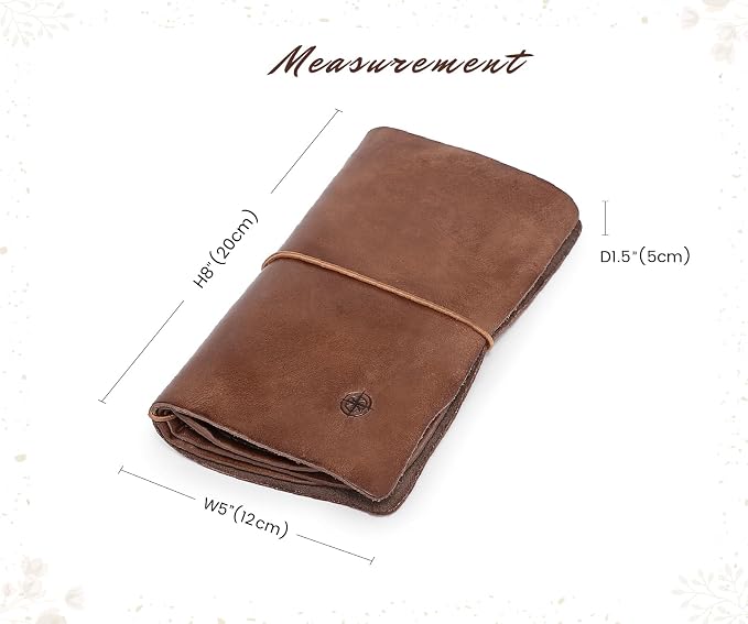 Genuine Leather Nomad Organizer Travel Wallet | Women's Wallet Clutch Passport - Image 6