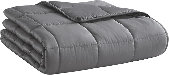 L'AGRATY Weighted Blanket Queen Size Cooling Breathable Heavy Blanket by LAGRATY