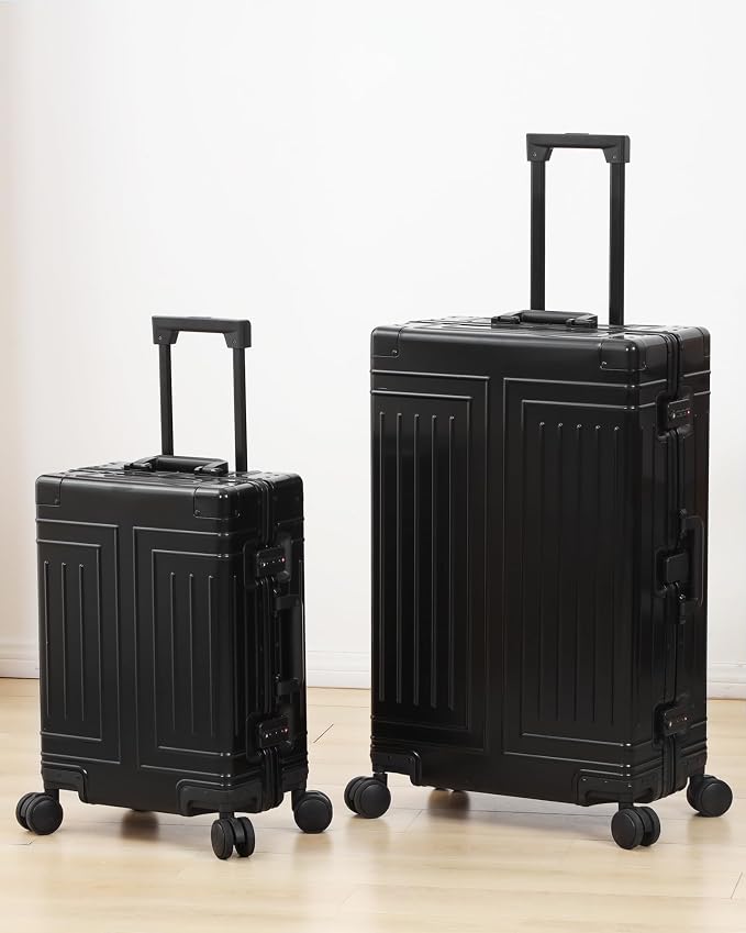 All Aluminum Carry On Luggage，Cut from Whole Aluminum Sheet，22x14x9 Airline - Image 4