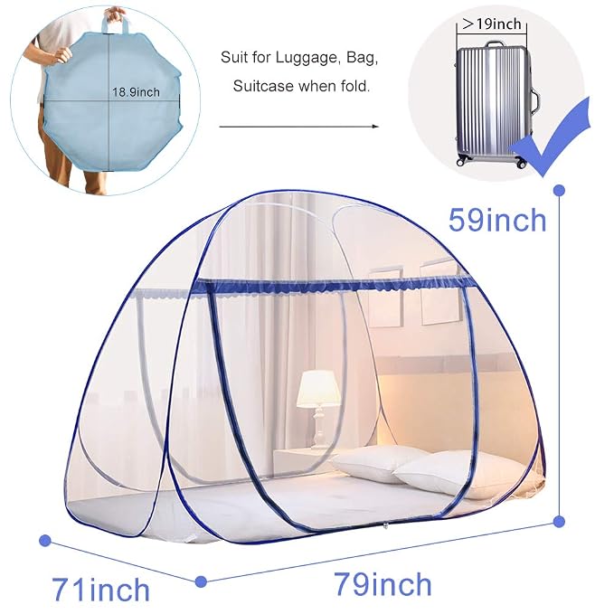 Portable Pop-Up Mosquito Net Tent - Image 2