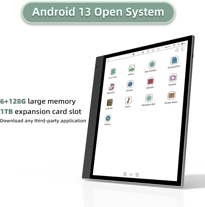 Bigme inkNoteX Color Eink Tablet Andriod 13 6+128G Ebook Reader 10.3 Inch - Image 2