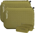 ATEPA Inflatable Stadium Seat Cushion, Self-Inflating Memory Foam Stadium Seats by ATEPA