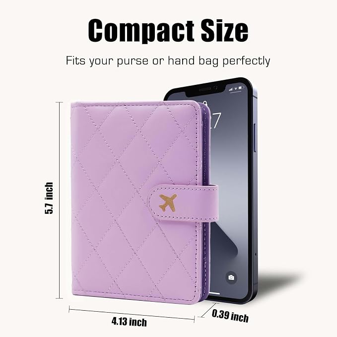 Melsbrinna Premium Leather Passport Holder Covers Case, Waterproof Rfid - Image 4