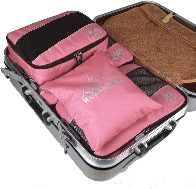 5 Set Packing Cubes for Travel Large Suitcase Luggage Organizer Bags Travel - Image 5
