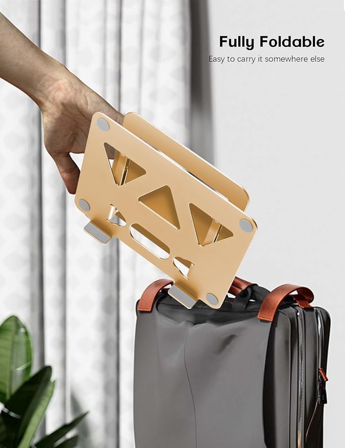 Adjustable Laptop Stand for Desk, Portable Laptop Stand Holder and Riser - Image 7