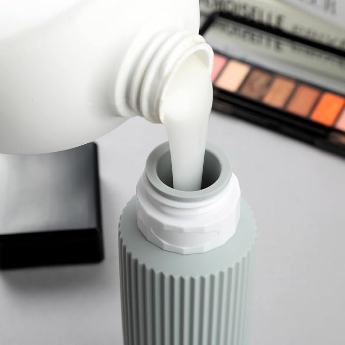 Travel Bottles for Toiletries, Large 6oz Travel Size Containers, BPA Free Leak - Image 3