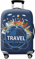 WUJIAONIAO Travel Luggage Cover Baggage Suitcase Cover Protector Skins 18-32 by WUJIAONIAO