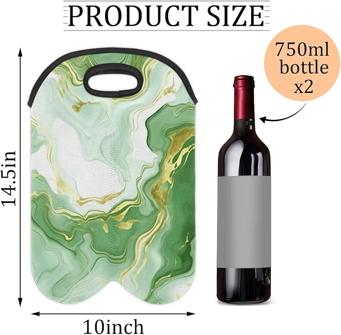 Wine Carrier Tote Personalized Bag - Image 2