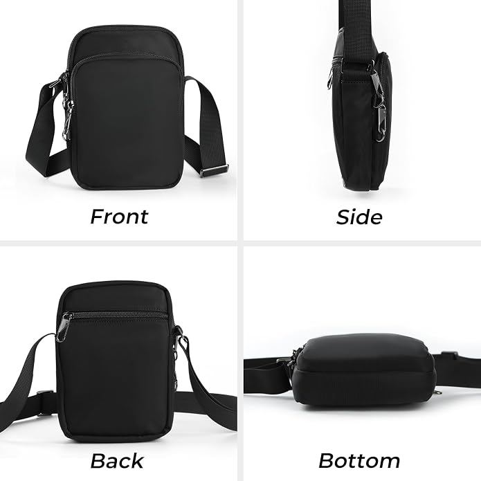 BROADREAM Small Crossbody Bag Men Women, Anti-Theft Crossbody Sling bags - Image 6