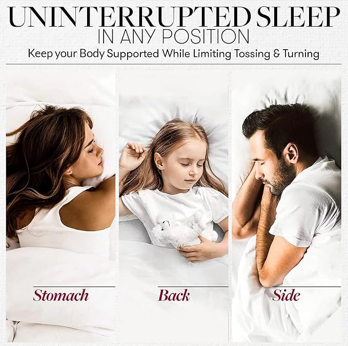Beckham Hotel Collection Bed Pillows Standard/Queen Size Set of 2 - Image 12